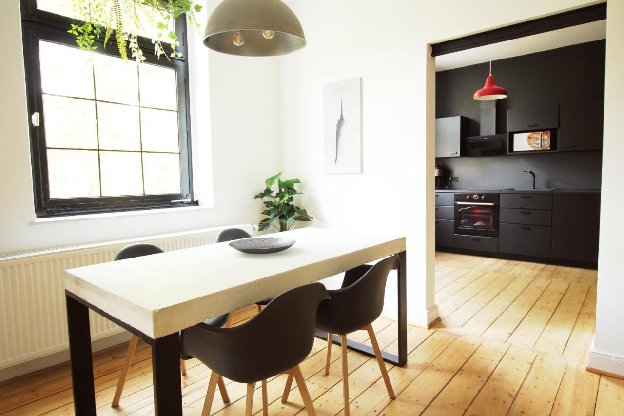 Secret Hideaways Zentrales Newyork-Designapartment Mit 2 Betten Nahe Messe L Flughafen 杜伊斯堡 外观 照片