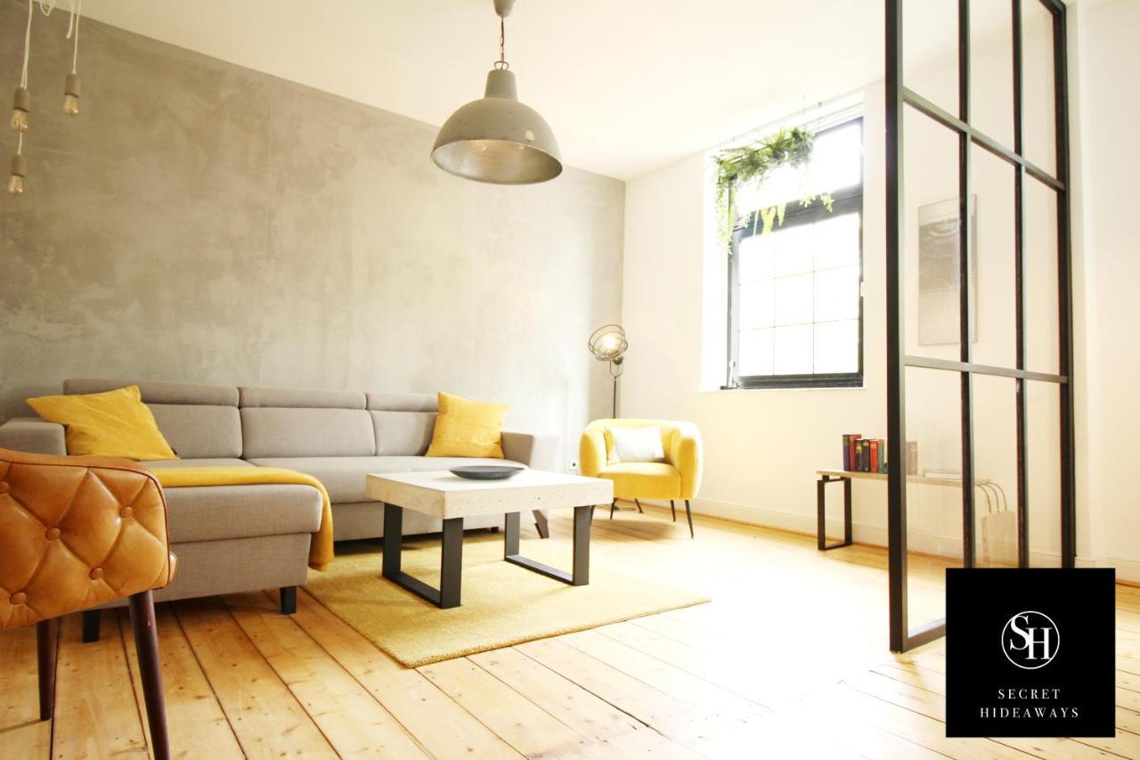 Secret Hideaways Zentrales Newyork-Designapartment Mit 2 Betten Nahe Messe L Flughafen 杜伊斯堡 外观 照片